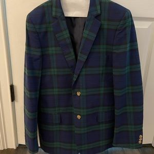 Vineyard Vines Boys tartan plaid jacket